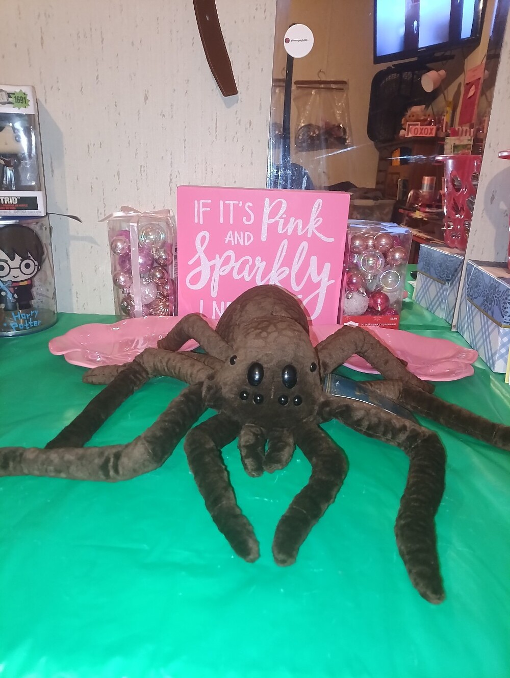 Harry Potter NWT Aragog Plush Spider Wizarding World Of Harry Potter 11"  🤎 🪄✨